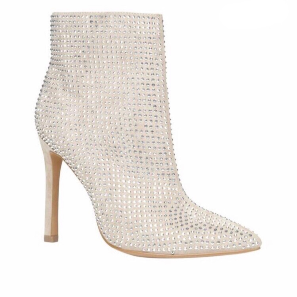 Glitter Heeled Boot from NEVER WORN